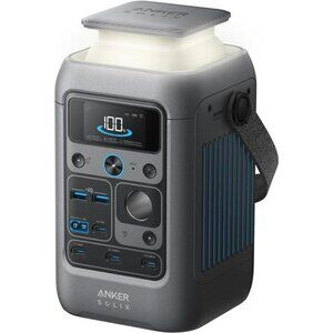 Portable Power Station 288Wh Solar Generator USB C Backup Battery Pack